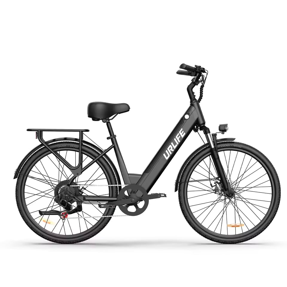 URLIFE E26 Adult E-Bike 250W 36V 13Ah battery Commute Electric Bike 26-inch Tire City E-Bike, EB-03