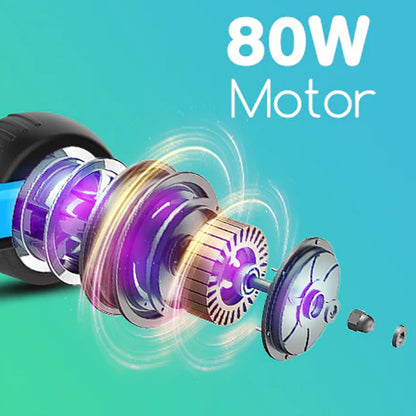 Beginner Electric Scooter for Kids & Teens – Lightweight Foldable Design, Adjustable Handlebar, 80W Motor, 10 km/h Speed, EK06