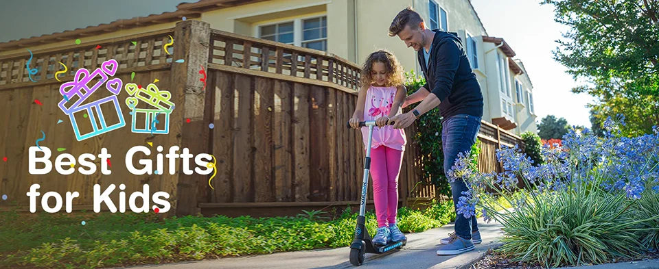 Beginner Electric Scooter for Kids & Teens – Lightweight Foldable Design, Adjustable Handlebar, 80W Motor, 10 km/h Speed, EK06