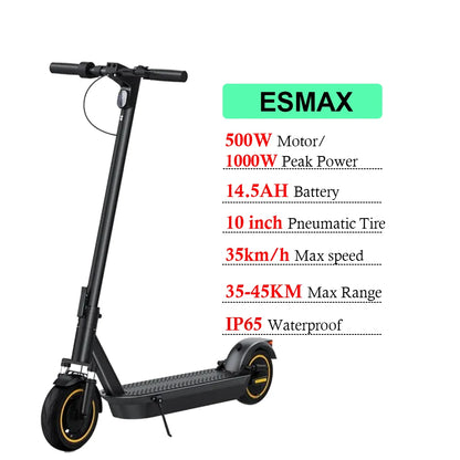 JUICEASE ESTUYA/ES80/ESMAX Electric Scooter For Adult 350/500W Motor E-scooter 35KM/H Max Speed 8.5/10inch Electric Kick Scooter