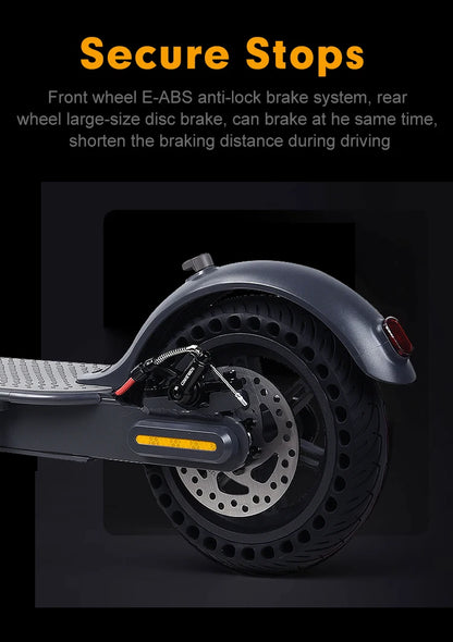 Mankeel MK083 350W Electric Scooter for Adults – 25km/h Speed, 30km Range, Smart APP Control, Foldable Design