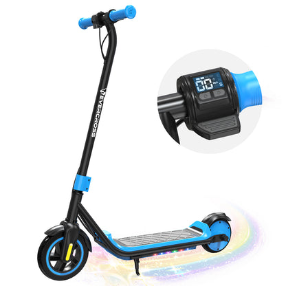 Kids Electric Scooter with Adjustable Speeds (8/12/16km/h) – Lightweight, Foldable & LED-Lit, EK04