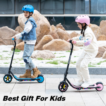 Kids Electric Scooter with Adjustable Speeds (8/12/16km/h) – Lightweight, Foldable & LED-Lit, EK04