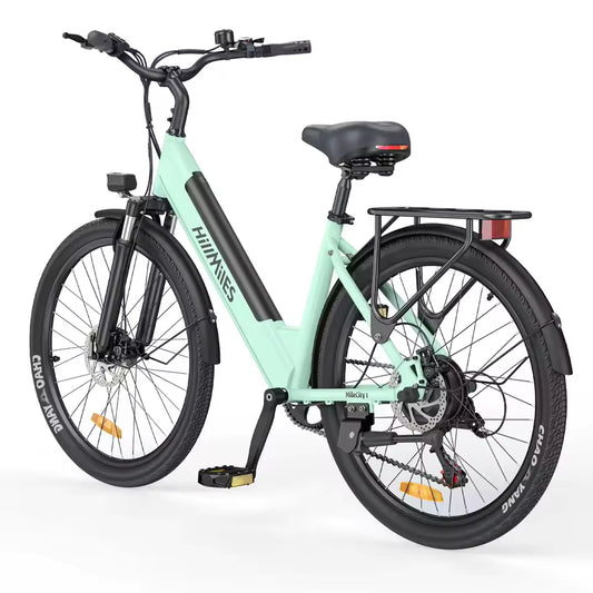HillMiles MileCity 1 Adult E-Bike 36V 13Ah battery 250W Road Electric Bicycle 26-inch Tire City E-Bike Electric Bike, EB-01