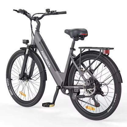 HillMiles MileCity 1 Adult E-Bike 36V 13Ah battery 250W Road Electric Bicycle 26-inch Tire City E-Bike Electric Bike, EB-01