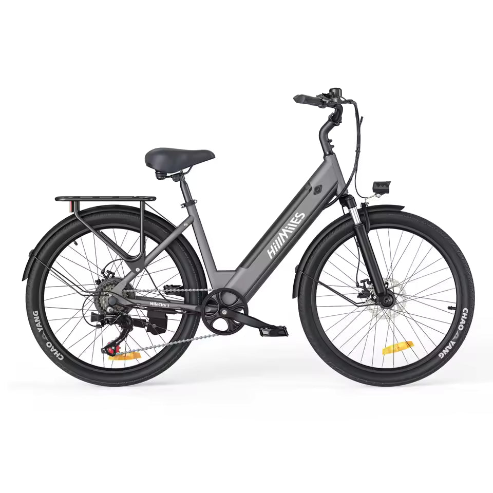 HillMiles MileCity 1 Adult E-Bike 36V 13Ah battery 250W Road Electric Bicycle 26-inch Tire City E-Bike Electric Bike, EB-01