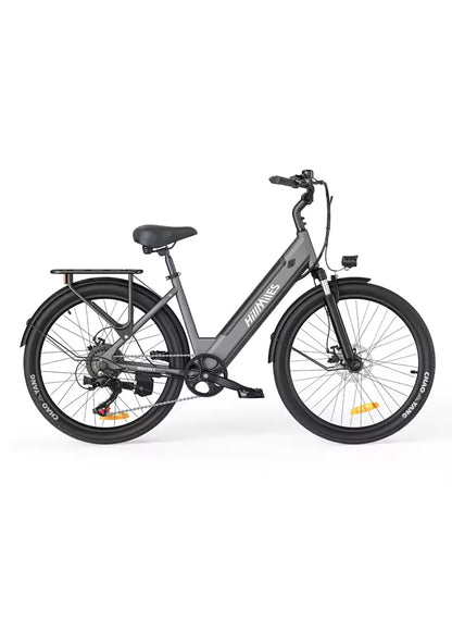HillMiles MileCity 1 Adult E-Bike 36V 13Ah battery 250W Road Electric Bicycle 26-inch Tire City E-Bike Electric Bike, EB-01
