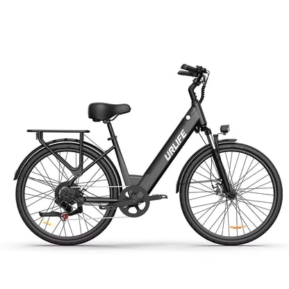 URLIFE E26 Adult E-Bike 250W 36V 13Ah battery Commute Electric Bike 26-inch Tire City E-Bike, EB-03